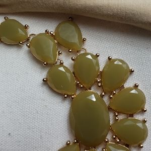 mika • sage statement necklace